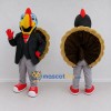 Custom Black and Brown Turkey Character in a Blazer Mascot Costume Adult Full Body Suit for Community Events Custom Black and Brown Turkey Character in a Blazer Mascot Costume Adult Full Body Suit for Community Events