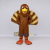 Custom Brown and Cream Turkey Character Mascot Costume Adult Full Body Suit for Farm Events Custom Brown and Cream Turkey Character Mascot Costume Adult Full Body Suit for Farm Events