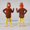 Custom Brown and Red Turkey Character Mascot Costume Adult Full Body Suit for Farm Events Custom Brown and Red Turkey Character Mascot Costume Adult Full Body Suit for Farm Events