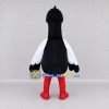 Custom Black and White Stork Character Mascot Costume Adult Full Body Suit for Wildlife Events