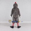 Custom Gray and Red Rooster Character Mascot Costume Adult Full Body Suit for Farm Events Custom Gray and Red Rooster Character Mascot Costume Adult Full Body Suit for Farm Events