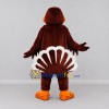 Custom Brown and Orange Turkey Character Mascot Costume Adult Full Body Suit for Farm Events Custom Brown and Orange Turkey Character Mascot Costume Adult Full Body Suit for Farm Events