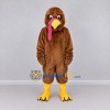 Custom Brown and Pink Turkey Character Mascot Costume Adult Full Body Suit for Farm Events Custom Brown and Pink Turkey Character Mascot Costume Adult Full Body Suit for Farm Events