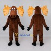 Custom Brown and Tan Moose Character Mascot Costume Adult Full Body Suit for Wildlife Events Custom Brown and Tan Moose Character Mascot Costume Adult Full Body Suit for Wildlife Events