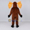 Custom Brown and Tan Moose Character Mascot Costume Adult Full Body Suit for Wildlife Events Custom Brown and Tan Moose Character Mascot Costume Adult Full Body Suit for Wildlife Events