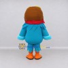 Custom Teal and Orange Owl Character in an Aviator Hat Mascot Costume Adult Full Body Suit for Theme Parties Custom Teal and Orange Owl Character in an Aviator Hat Mascot Costume Adult Full Body Suit for Theme Parties