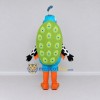 Custom Blue and Green Peacock Character Mascot Costume Adult Full Body Suit for Wildlife Events
