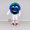Custom Blue and Green Blueberry Character Mascot Costume Adult Full Body Suit for Food Festivals Custom Blue and Green Blueberry Character Mascot Costume Adult Full Body Suit for Food Festivals