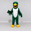 Custom Green and White Bird Character Mascot Costume Adult Full Body Suit for School Events Custom Green and White Bird Character Mascot Costume Adult Full Body Suit for School Events