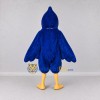 Custom Blue and White Toothy Bird Character Mascot Costume Adult Full Body Suit for Theme Parties Custom Blue and White Toothy Bird Character Mascot Costume Adult Full Body Suit for Theme Parties