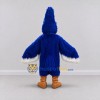Custom Blue and White Crested Bird Character Mascot Costume Adult Full Body Suit for School Events Custom Blue and White Crested Bird Character Mascot Costume Adult Full Body Suit for School Events
