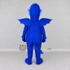 Custom Blue and White Winged Dragon Character Mascot Costume Adult Full Body Suit for Theme Parties Custom Blue and White Winged Dragon Character Mascot Costume Adult Full Body Suit for Theme Parties
