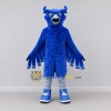 Custom Blue and Gray Owl Character Mascot Costume Adult Full Body Suit for Sports Events Custom Blue and Gray Owl Character Mascot Costume Adult Full Body Suit for Sports Events