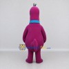 Custom Purple and Cream Long-Snouted Creature Character Mascot Costume Adult Full Body Suit for Theme Parties Custom Purple and Cream Long-Snouted Creature Character Mascot Costume Adult Full Body Suit for Theme Parties