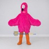 Custom Pink and Orange Flamingo Character Mascot Costume Adult Full Body Suit for Summer Events Custom Pink and Orange Flamingo Character Mascot Costume Adult Full Body Suit for Summer Events