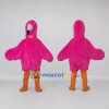 Custom Pink and Orange Flamingo Character Mascot Costume Adult Full Body Suit for Summer Events Custom Pink and Orange Flamingo Character Mascot Costume Adult Full Body Suit for Summer Events
