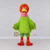 Custom Green and Orange Bird Character Mascot Costume Adult Full Body Suit for School Events Custom Green and Orange Bird Character Mascot Costume Adult Full Body Suit for School Events