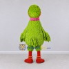 Custom Green and Orange Bird Character Mascot Costume Adult Full Body Suit for School Events Custom Green and Orange Bird Character Mascot Costume Adult Full Body Suit for School Events