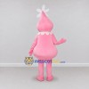 Custom Pink and White Flower Sprite Character Mascot Costume Adult Full Body Suit for Garden Events Custom Pink and White Flower Sprite Character Mascot Costume Adult Full Body Suit for Garden Events