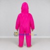 Custom Pink and Tan Gorilla Character Mascot Costume Adult Full Body Suit for Theme Parties Custom Pink and Tan Gorilla Character Mascot Costume Adult Full Body Suit for Theme Parties
