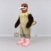 Custom Brown and Cream Ostrich Character Mascot Costume Adult Full Body Suit for Wildlife Events Custom Brown and Cream Ostrich Character Mascot Costume Adult Full Body Suit for Wildlife Events