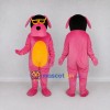 Custom Pink and Yellow Dog Character with Sunglasses Mascot Costume Adult Full Body Suit for Theme Parties Custom Pink and Yellow Dog Character with Sunglasses Mascot Costume Adult Full Body Suit for Theme Parties
