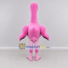 Custom Pink and White Flamingo Character Mascot Costume Adult Full Body Suit for Summer Events Custom Pink and White Flamingo Character Mascot Costume Adult Full Body Suit for Summer Events