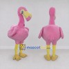 Custom Pink and Yellow Flamingo Character Mascot Costume Adult Full Body Suit for Summer Events Custom Pink and Yellow Flamingo Character Mascot Costume Adult Full Body Suit for Summer Events