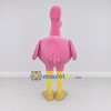 Custom Pink and Yellow Flamingo Character Mascot Costume Adult Full Body Suit for Summer Events Custom Pink and Yellow Flamingo Character Mascot Costume Adult Full Body Suit for Summer Events