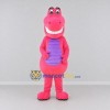 Custom Pink and Purple Dinosaur Character Mascot Costume Adult Full Body Suit for Dinosaur Events Custom Pink and Purple Dinosaur Character Mascot Costume Adult Full Body Suit for Dinosaur Events
