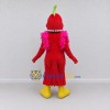 Custom Red and Pink Parrot Character with a Necklace Mascot Costume Adult Full Body Suit for Summer Events