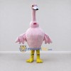 Custom Pink and Yellow Flamingo Character Mascot Costume Adult Full Body Suit for Summer Events Custom Pink and Yellow Flamingo Character Mascot Costume Adult Full Body Suit for Summer Events