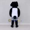 Custom Black and White Bird Character in Sportswear Mascot Costume Adult Full Body Suit for Sports Events Custom Black and White Bird Character in Sportswear Mascot Costume Adult Full Body Suit for Sports Events