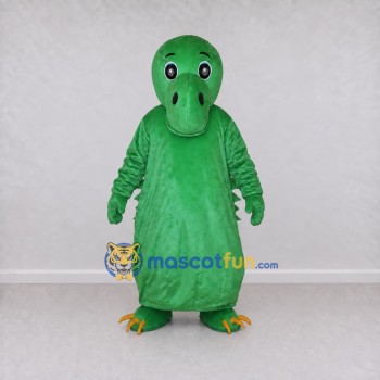 Custom Green and Yellow Dinosaur Character Mascot Costume Adult Full Body Suit for Dinosaur Events Custom Green and Yellow Dinosaur Character Mascot Costume Adult Full Body Suit for Dinosaur Events