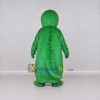 Custom Green and Yellow Dinosaur Character Mascot Costume Adult Full Body Suit for Dinosaur Events Custom Green and Yellow Dinosaur Character Mascot Costume Adult Full Body Suit for Dinosaur Events