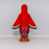 Custom Red Yellow and Blue Macaw Character Mascot Costume Adult Full Body Suit for Wildlife Events