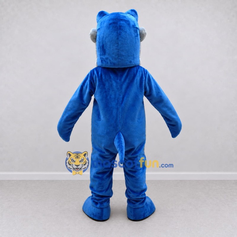 Custom Blue and Gray Shark Character Mascot Costume Adult Full Body Suit for Ocean Events