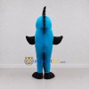 Custom Blue and Cream Fish Character Mascot Costume Adult Full Body Suit for Ocean Events Custom Blue and Cream Fish Character Mascot Costume Adult Full Body Suit for Ocean Events