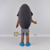 Custom Gray and White Fish Character Mascot Costume Adult Full Body Suit for Ocean Events Custom Gray and White Fish Character Mascot Costume Adult Full Body Suit for Ocean Events