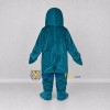 Custom Teal and Cream Dolphin Character Mascot Costume Adult Full Body Suit for Ocean Events Custom Teal and Cream Dolphin Character Mascot Costume Adult Full Body Suit for Ocean Events