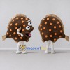 Custom Brown and Orange Spotted Flatfish Character Mascot Costume Adult Full Body Suit for Ocean Events Custom Brown and Orange Spotted Flatfish Character Mascot Costume Adult Full Body Suit for Ocean Events