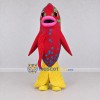 Custom Red and Yellow Spotted Fish Character Mascot Costume Adult Full Body Suit for Ocean Events