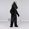 Custom Black and Gray Sea Horse Fantasy Character Mascot Costume Adult Full Body Suit for Theme Parties Custom Black and Gray Sea Horse Fantasy Character Mascot Costume Adult Full Body Suit for Theme Parties