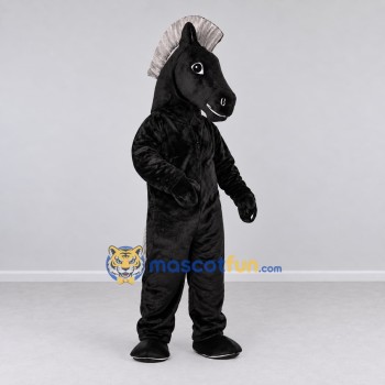 Custom Black and Gray Sea Horse Fantasy Character Mascot Costume Adult Full Body Suit for Theme Parties Custom Black and Gray Sea Horse Fantasy Character Mascot Costume Adult Full Body Suit for Theme Parties