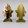 Custom Gold and Brown Fish Character Mascot Costume Adult Full Body Suit for Ocean Events