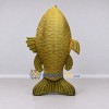 Custom Gold and Brown Fish Character Mascot Costume Adult Full Body Suit for Ocean Events