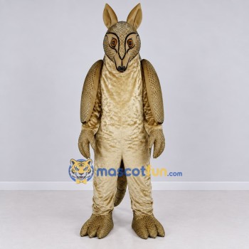 Custom Tan and Brown Armadillo Character Mascot Costume Adult Full Body Suit for Wildlife Events Custom Tan and Brown Armadillo Character Mascot Costume Adult Full Body Suit for Wildlife Events