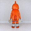 Custom Orange and White Fish Character Mascot Costume Adult Full Body Suit for Ocean Events Custom Orange and White Fish Character Mascot Costume Adult Full Body Suit for Ocean Events