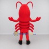 Custom Red and Black Lobster Character Mascot Costume Adult Full Body Suit for Ocean Events