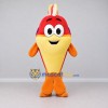 Custom Red and Yellow Fish Character Mascot Costume Adult Full Body Suit for Ocean Events Custom Red and Yellow Fish Character Mascot Costume Adult Full Body Suit for Ocean Events
